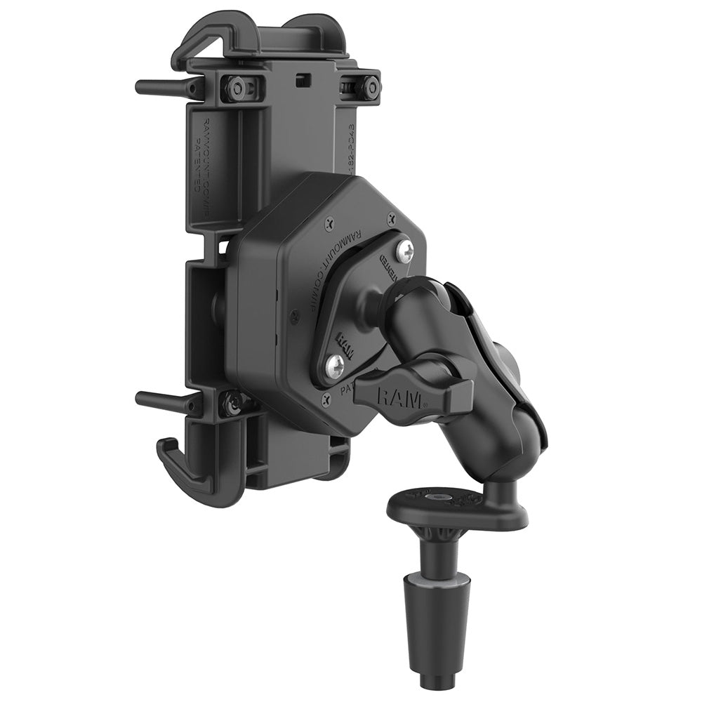 RAM Mount RAM QuickGrip XL Phone Mount wVibeSafe  Fork Stem Base  Short RAMB176APD4462