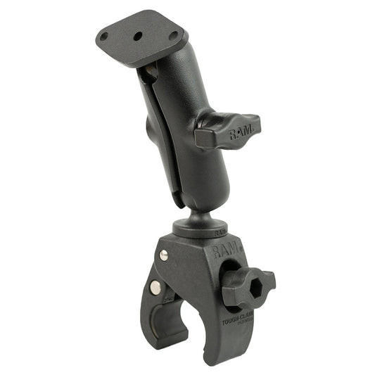 RAM Mount RAM ToughClaw Small Clamp Mount wDiamond Plate RAMB400238U