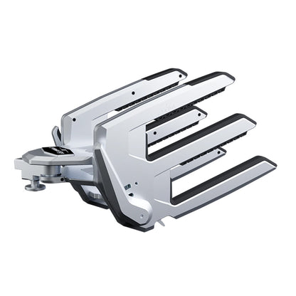 PTM Edge ClampForce 30 Clamping Wake Board Rack  Pair  Silver P134919010TEBCL