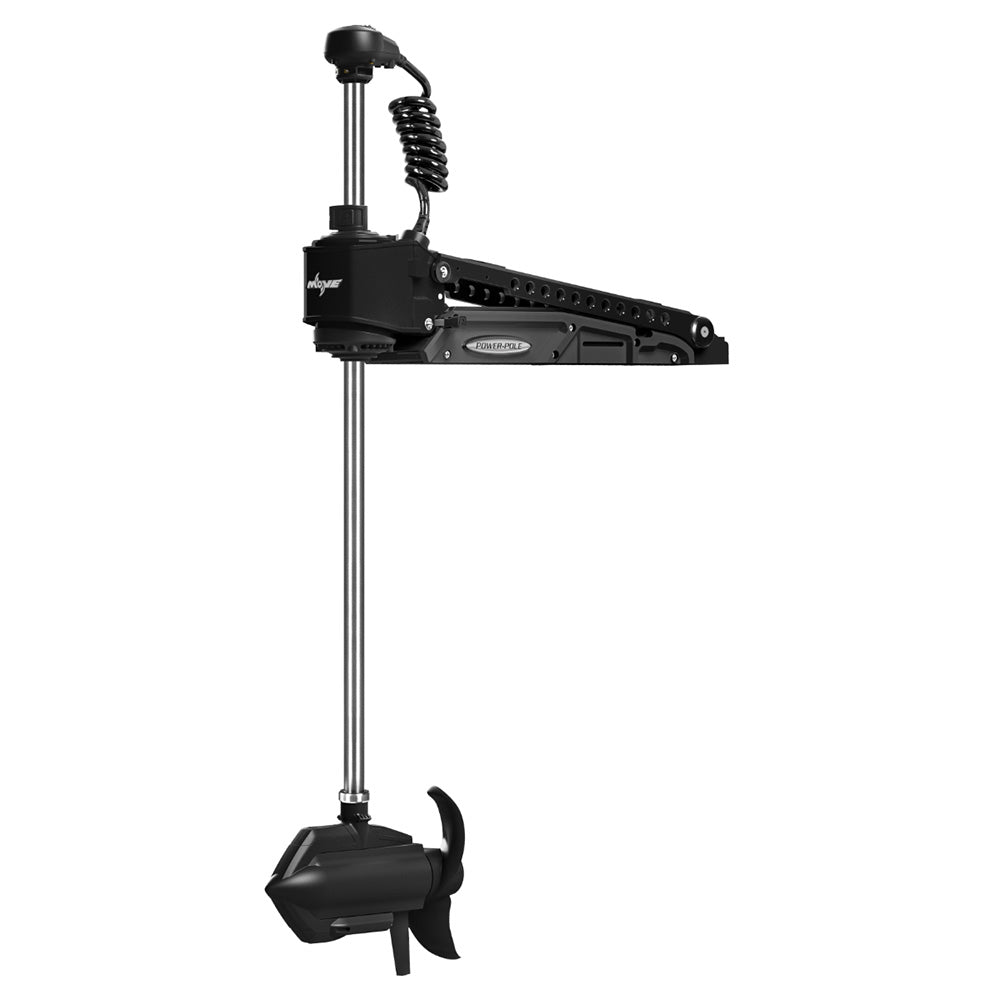 PowerPole MOVE ZR Trolling Motor  2436V  45 Shaft Length  Black wLowrance HDI xSonic Transducer MVZR45BKLT