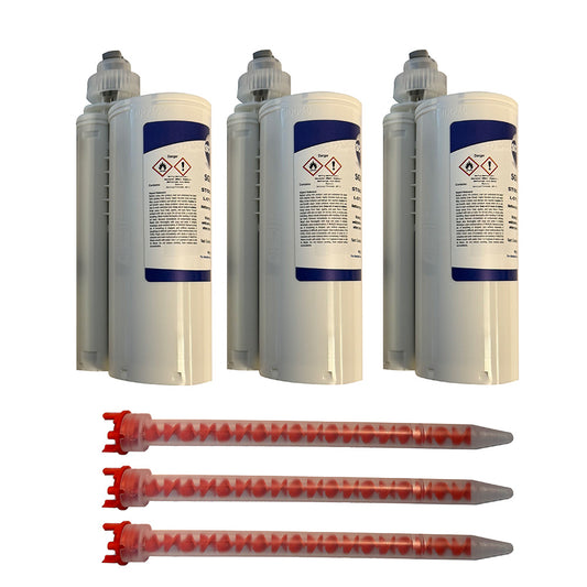 Seakeeper Ride 750 Adhesive Installation Kit  3 SCIGRIP 490 ml 101 Ratio Adhesives  3 Mixing Nozzles WO Dispenser 41229
