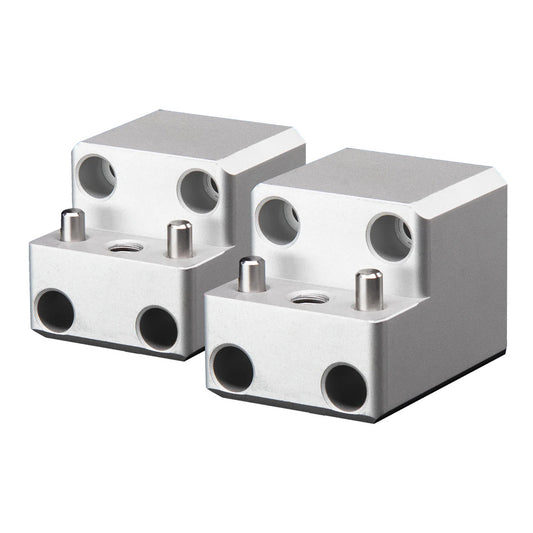 PTM Edge Board Rack Mount  4 Bolt  Silver  Pair P131681400TEBCL