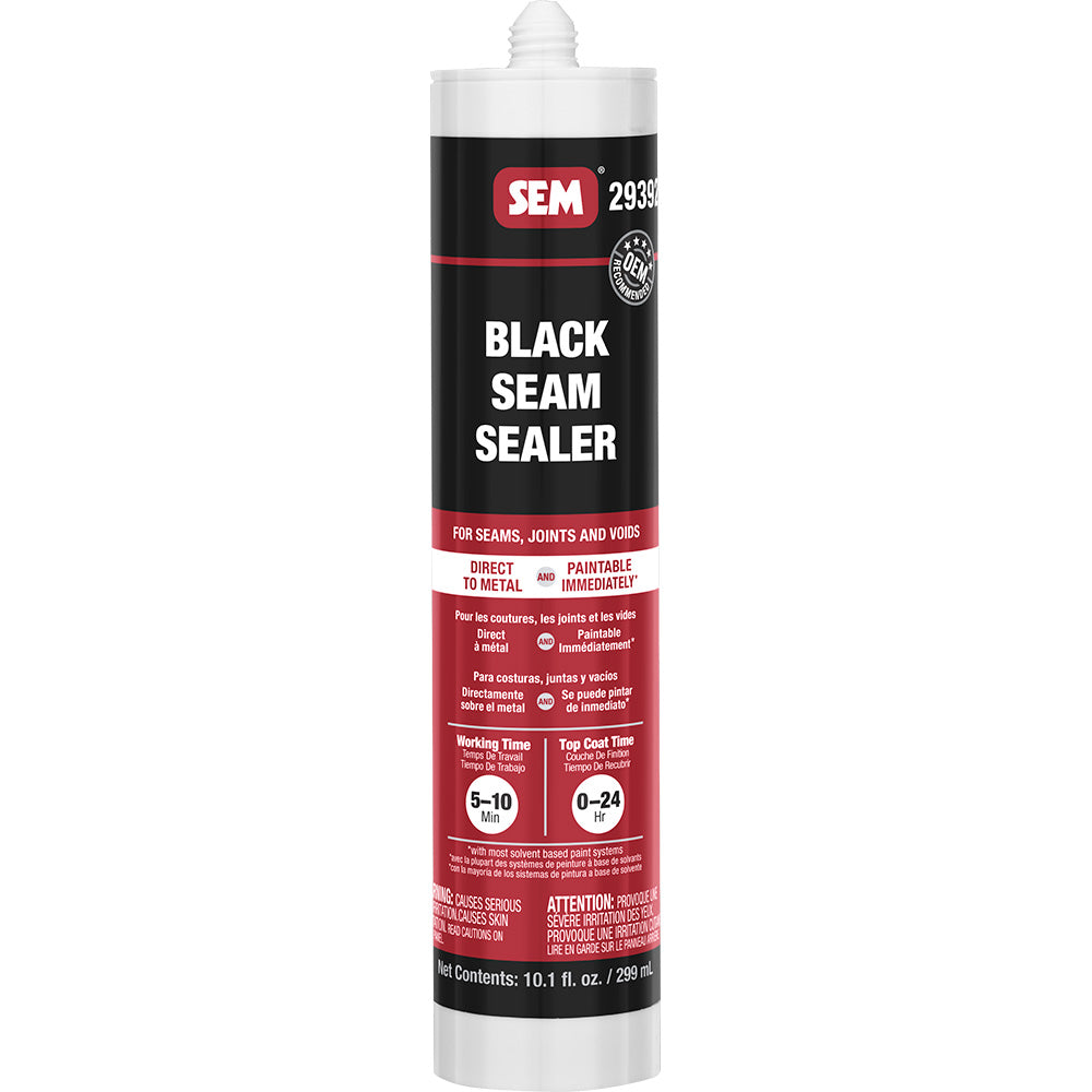 SEM 1K Seam Sealer  101oz Tube  Black 29392