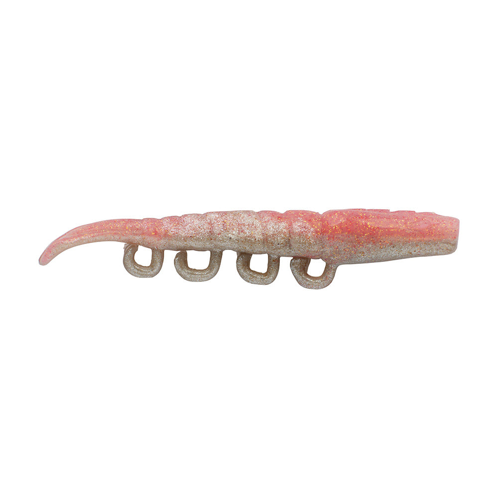 Berkley Gulp Saltwater Turbo Shrimp  5  Flamingo Chrome GSTS5FLAMC 1637589