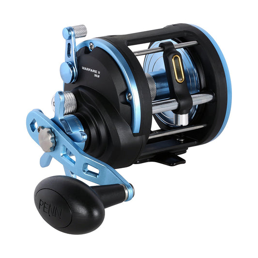 PENN WARII30LW Warfare II Level Wind 30 Right Hand Conventional Reel 1639133