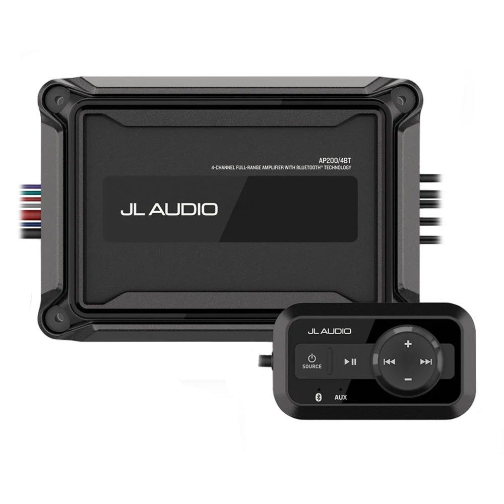 JL Audio AP 4 Channel Compact Marine Amplifier wBluetooth  AP2004BT 0100343100