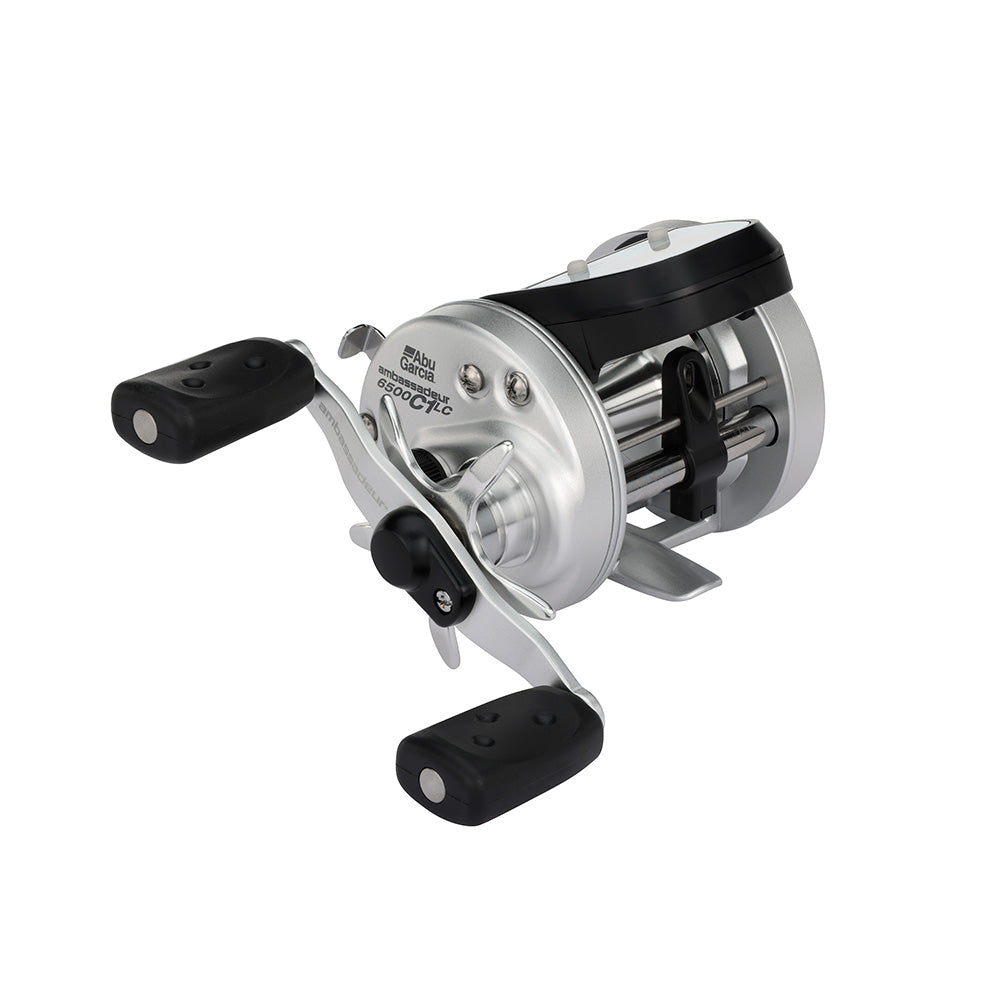 Abu Garcia Ambassadeur C1 6500 Round Reel wDigital Line Counter  Right Hand C16500LC 1649434