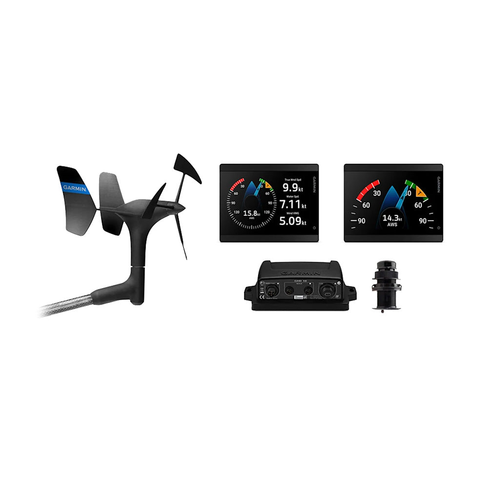 Garmin GMI 40 Wired Sail Pack  52mm  2 GMI 40 Marine Instruments gWind Wired  DST820 Transducer 0100341120