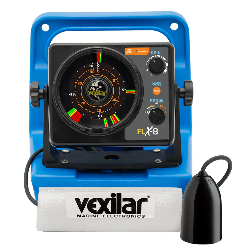 Vexilar FLX8 Genz Pack w12Degree IceDucer GPX0812