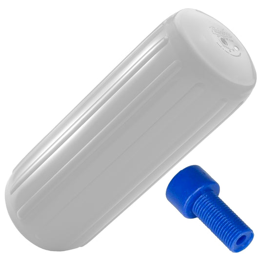 Polyform HTM3 Fender 105 x 27  White wAdapter HTM3 WHITE WAIR ADAPTER