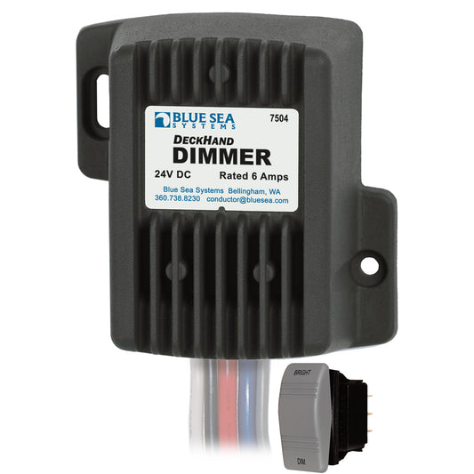 Blue Sea 7504 DeckHand Dimmer  6 Amp24V 7504