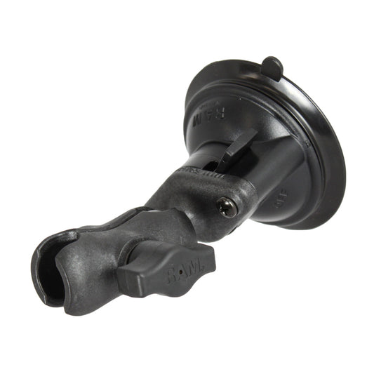 RAM Mount Composite Twist Lock Suction Cup Mount  Short Arm RAPB166ADU1