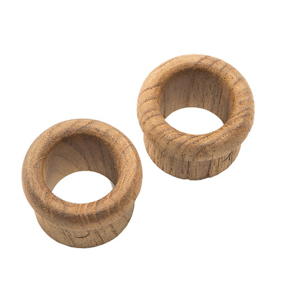 Whitecap Teak Finger Pull  58 Barrel Length  2 Pack 60145A