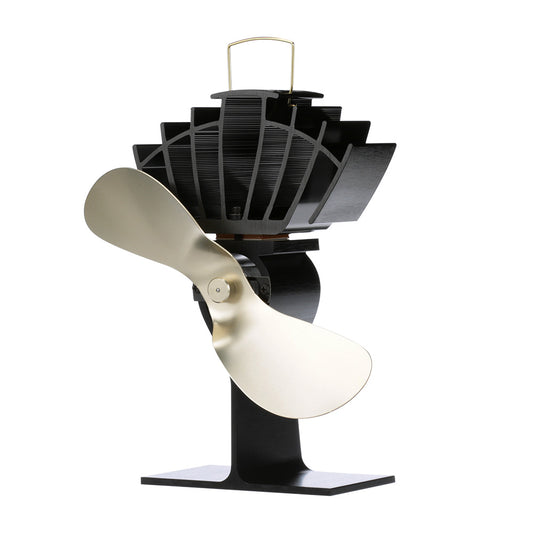 Ecofan by Caframo UltrAir 810CA Heat Powered Stove Fan  Gold Blade 810CABBX