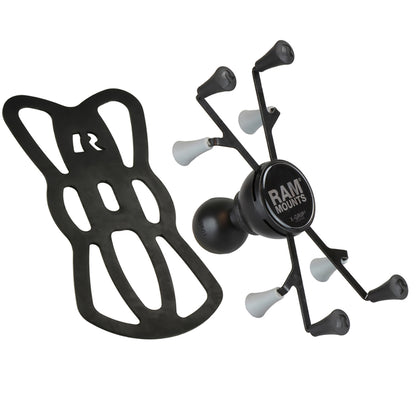RAM Mount Universal XGrip II 7 Tablet Holder w 15 Ball RAMHOLUN8BCU