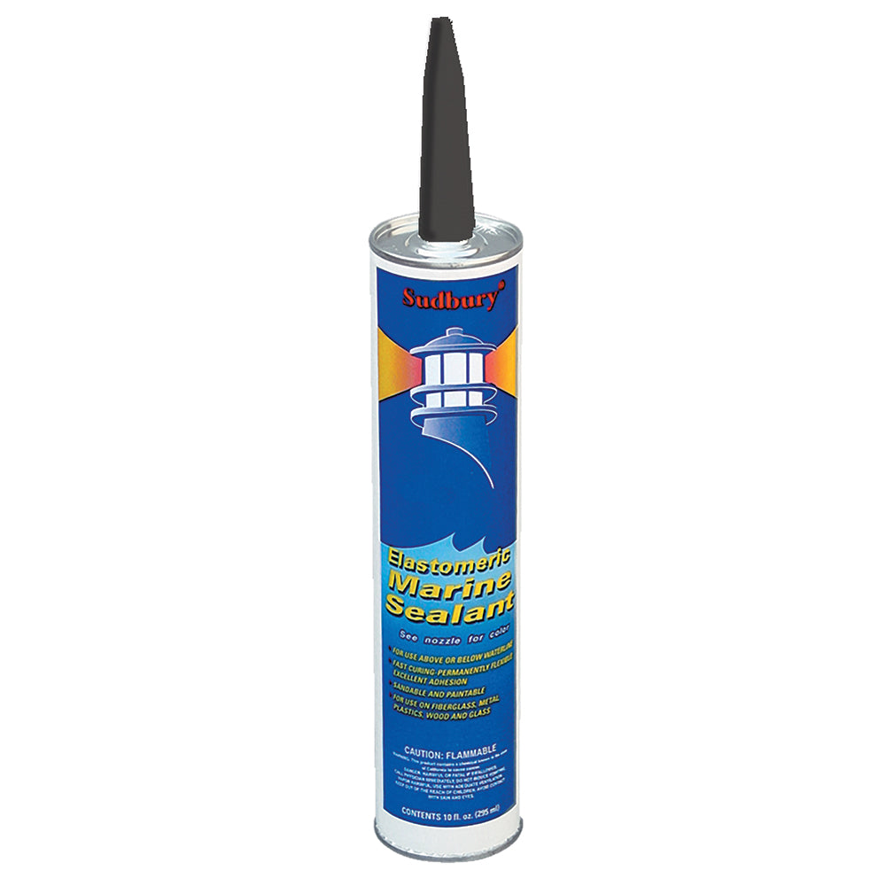 Sudbury Elastomeric Marine Sealant  10oz Cartridge  Black 302