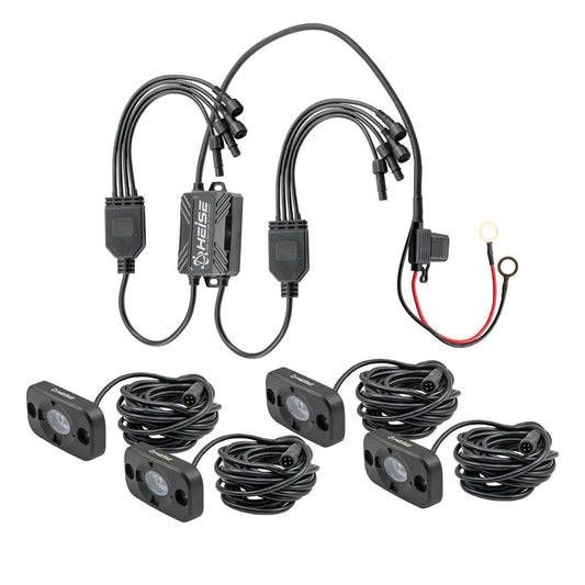 HEISE RGB Accent Lighting Kit  4 Pack HE4TLRGBK