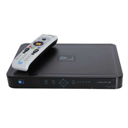 KVH HR24 HDDVR Receiver  110V AC fDIRECTV wRFIR Remote Control  Remanufactured 720900HR24