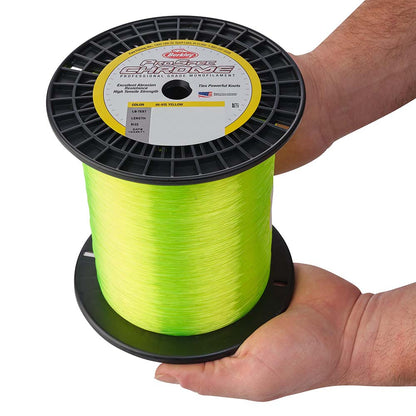 Berkley ProSpec Chrome HiVis Yellow Monofilament  80 lb  3750 yds  PSC5B80HVY 1543433