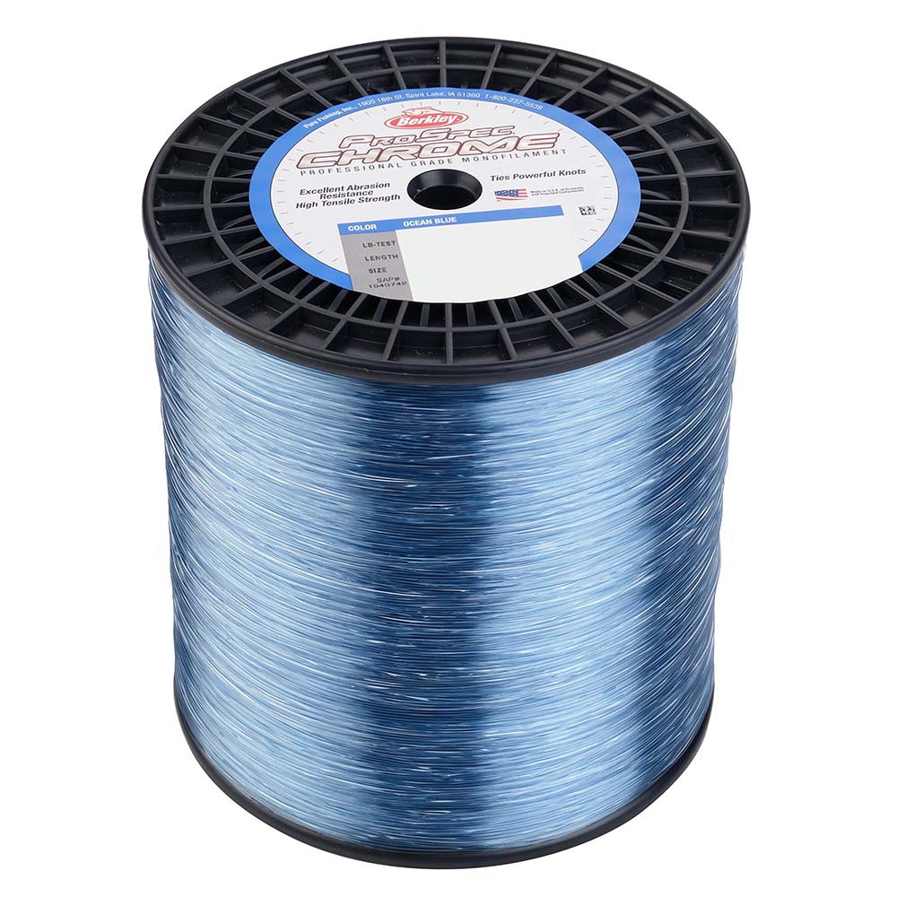 Berkley ProSpec Chrome Ocean Blue Monofilament  25 lb  3000 yds  PSC3B25OBL 1545738