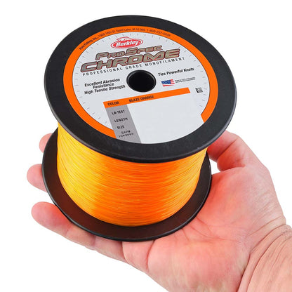 Berkley ProSpec Chrome Blaze Orange Monofilament  20 lb  1000 yds  PSC1B2080 1543996