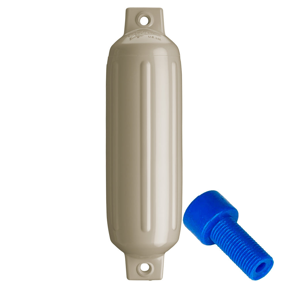 Polyform G2 Twin Eye Fender 45 x 155  Sand wAdapter G2 SAND WAIR ADAPTER