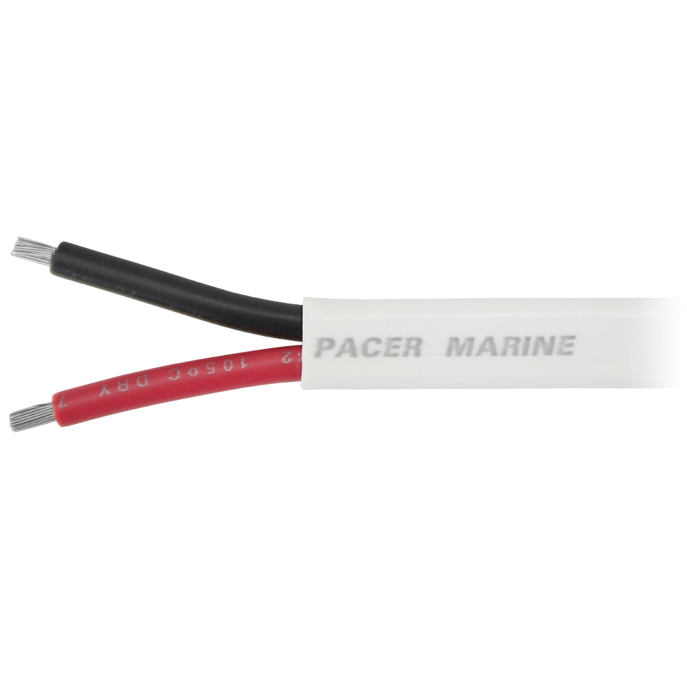 Pacer 142 AWG Duplex Cable  RedBlack  500 W142DC500