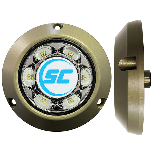 ShadowCaster SC3 Series Underwater Light  Light BlueWhite SC3BWALSM