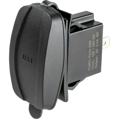 SeaDog USB  USBC Rocker Switch Style Power Socket 4265211
